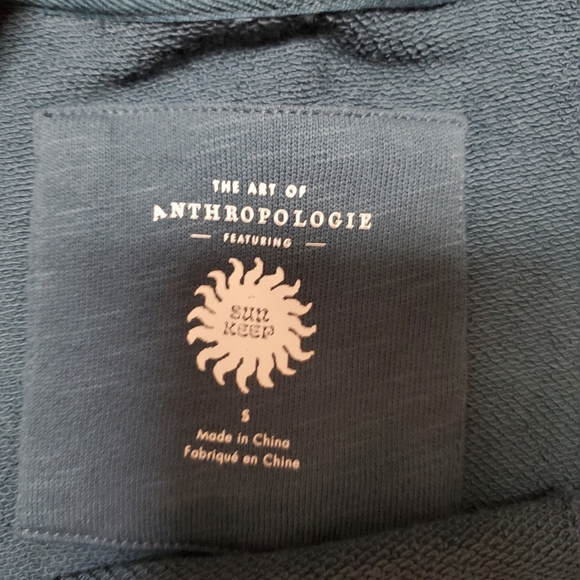 Anthropologie sunflower sweatshirt- size S - Picture 3 of 5
